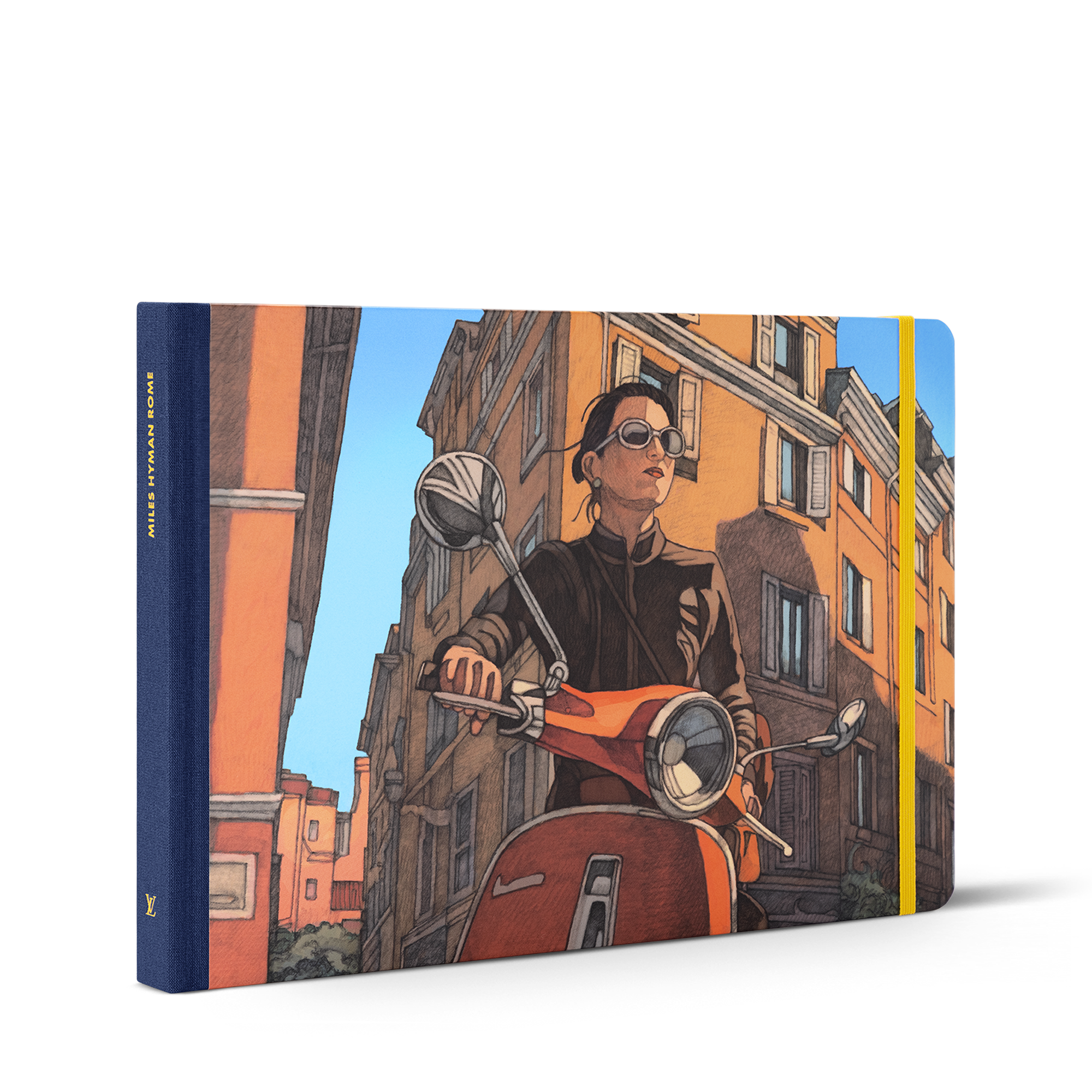 Travel Book Rome  in Trunks, Travel and Home's Library Travel Book collections by Louis Vuitton (Product zoom)